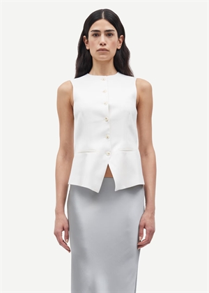 Saruma vest 14635 Egret Samsøe 
